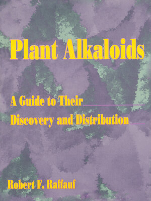 cover image of Plant Alkaloids